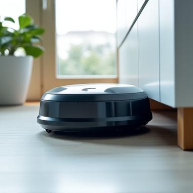Robot aspirateur connecté IoT